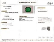 6.62/CT Natural Panna Stone with Govt. Lab Certificate-16910S209826